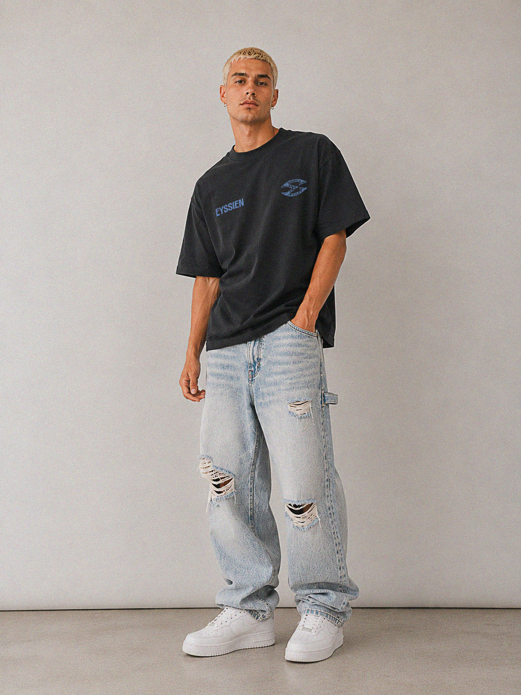 FREESTYLER TEE - NAVY