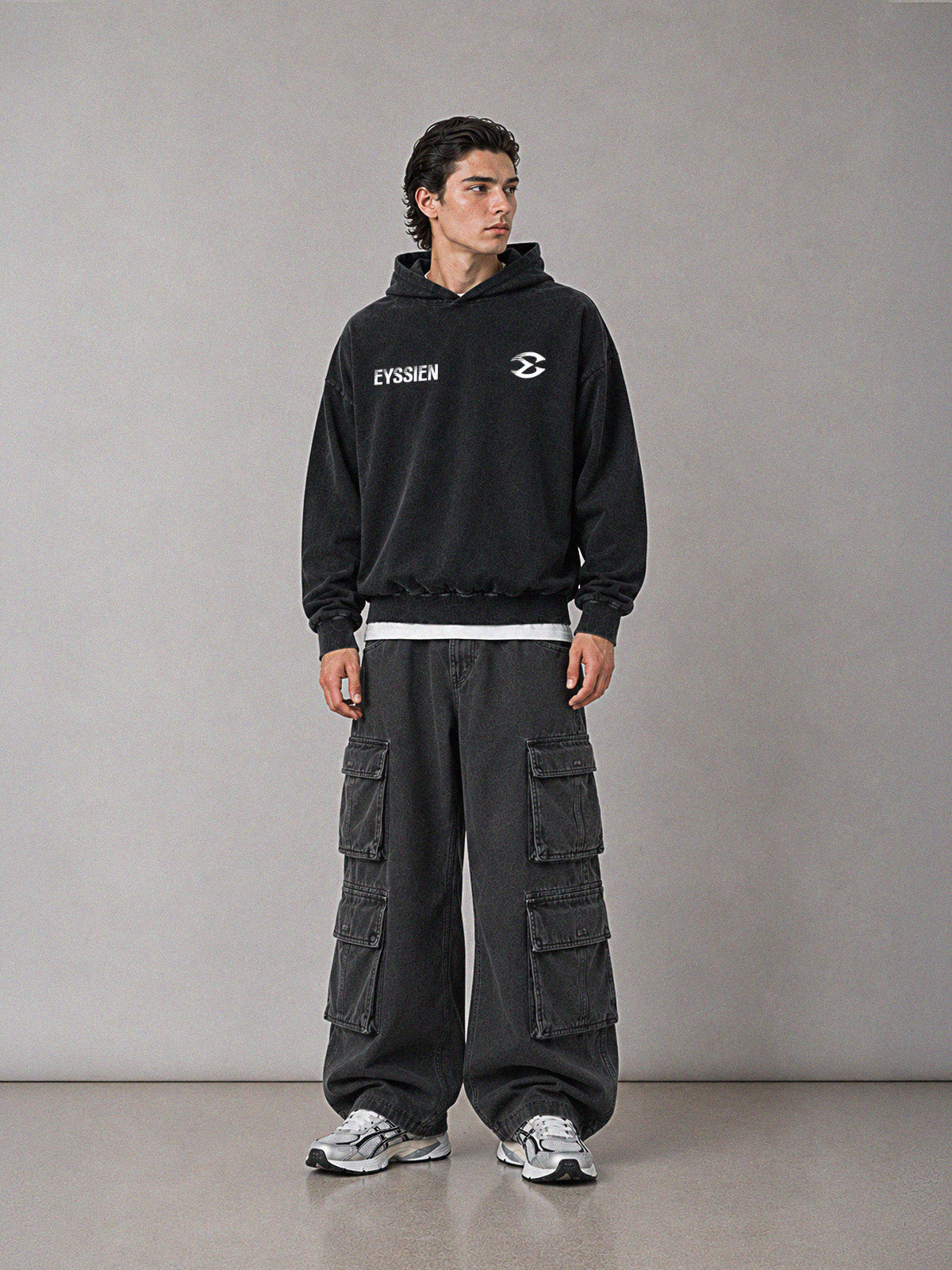 ATHLETIC CULTURE NATION HOODIE - BLACK