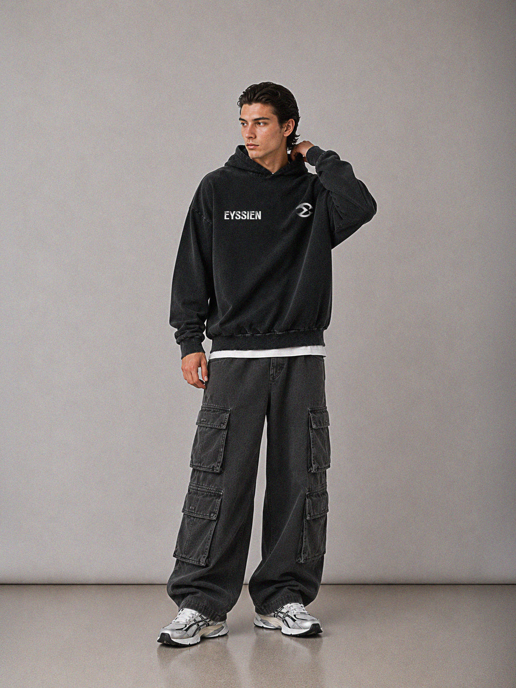 ATHLETIC CULTURE NATION HOODIE - BLACK