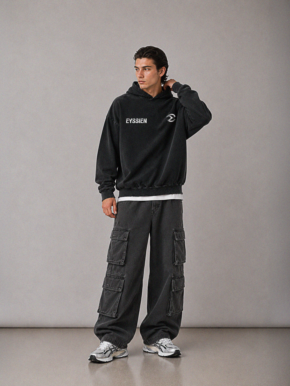 ATHLETIC CULTURE NATION HOODIE - BLACK