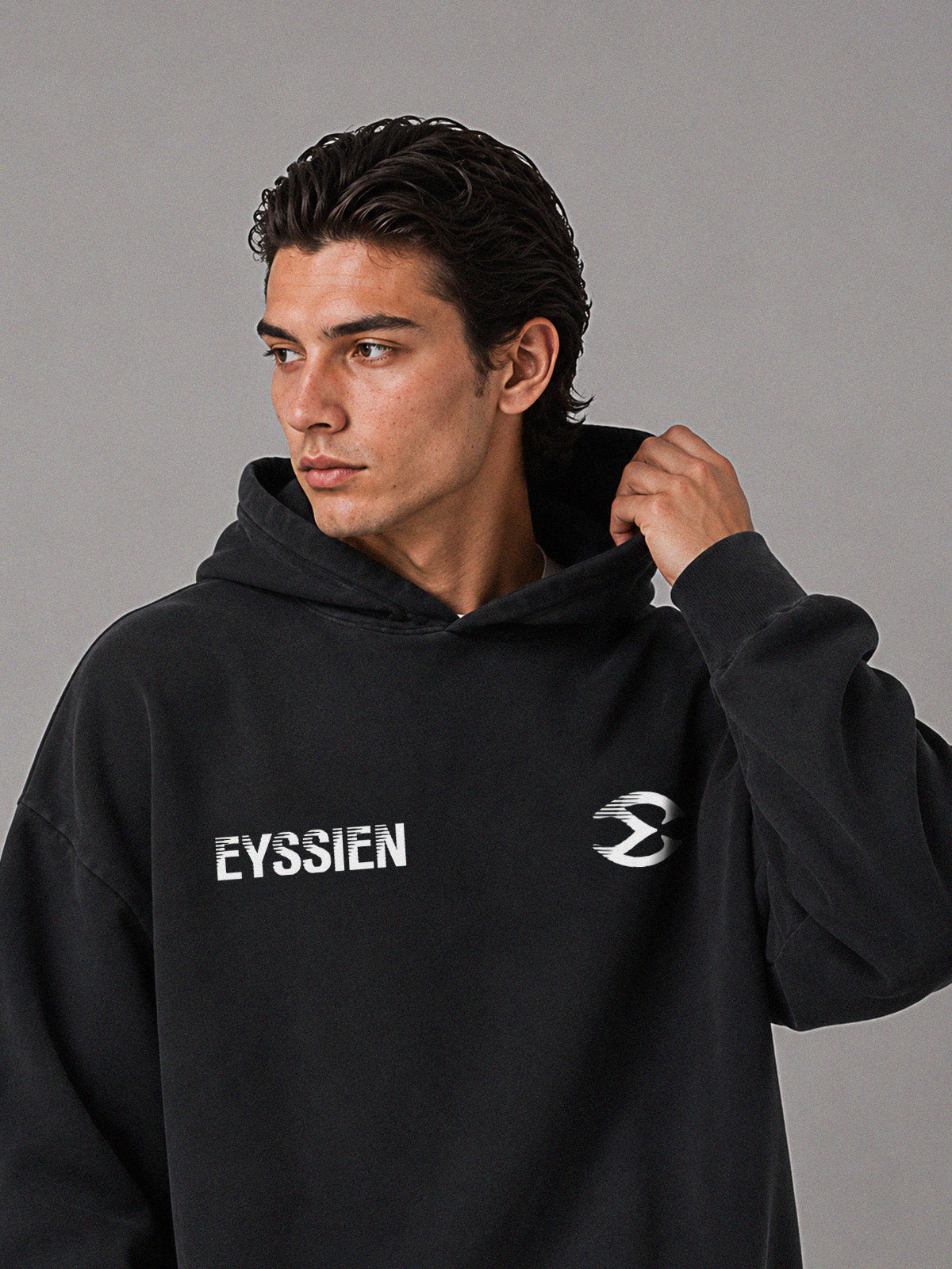 ATHLETIC CULTURE NATION HOODIE - BLACK