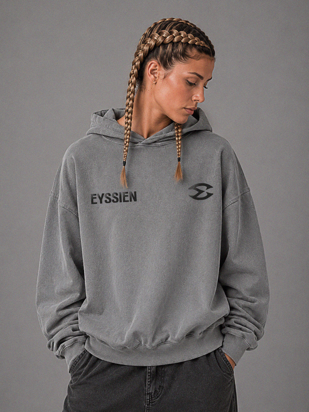 ATHLETIC CULTURE NATION HOODIE - GREY