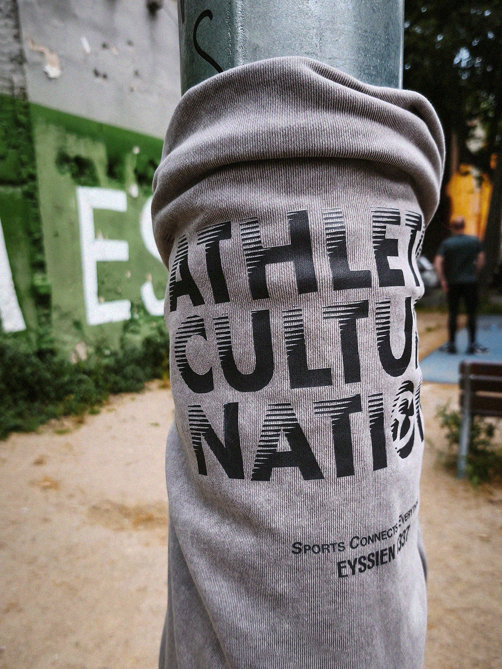 ATHLETIC CULTURE NATION HOODIE - GREY